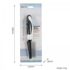 Rounded Metal Needle Comb