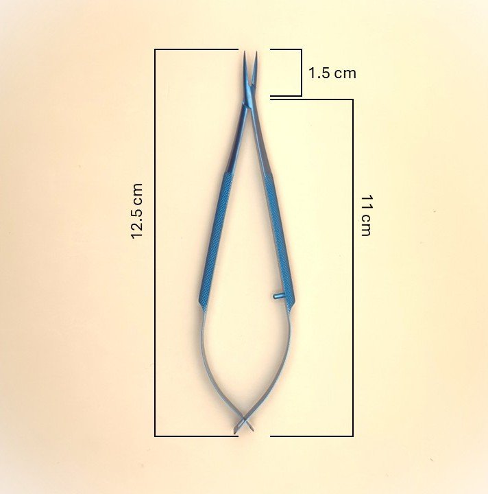 Titanium Micro Needle Holder ( bend head )
